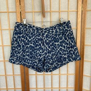 Alice + Olivia Leopard Shorts